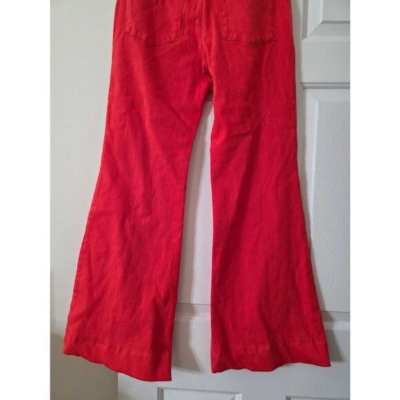 ALICE + OLIVIA Pintuck Stretch Cotton Trouser 27 $295 - Picture 6 of 10